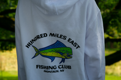 HME Fishing Club Hoodie (White)