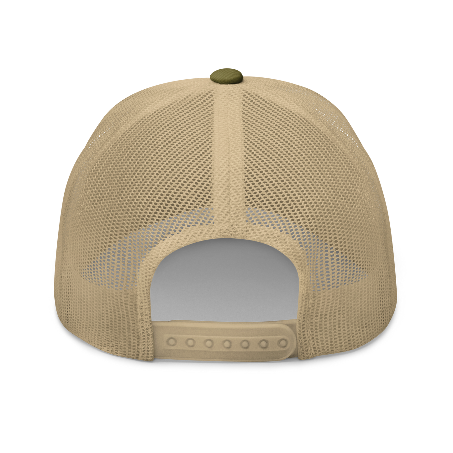 HME Trucker Hat (Moss/Khaki with Orange Lettering)